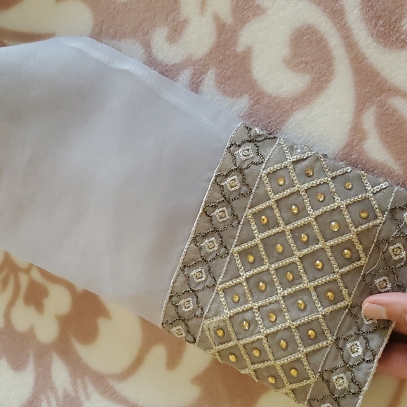 FINAL PRICE Pakistani formal 3 piece organza suit - Picture 10 of 15